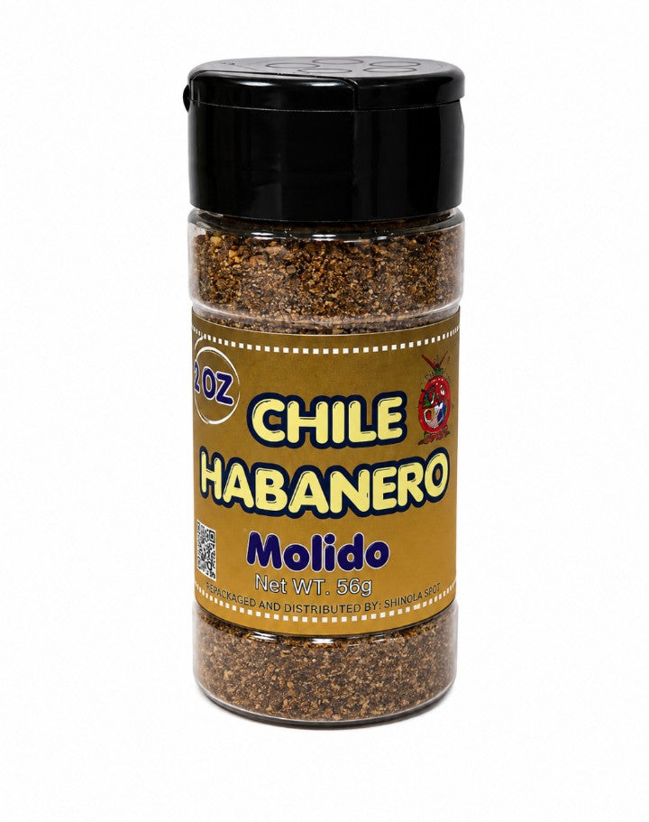 Shinola Spot Chile Habanero molido 2oz bottle